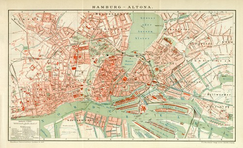Hamburg altona elbe alster - altona,