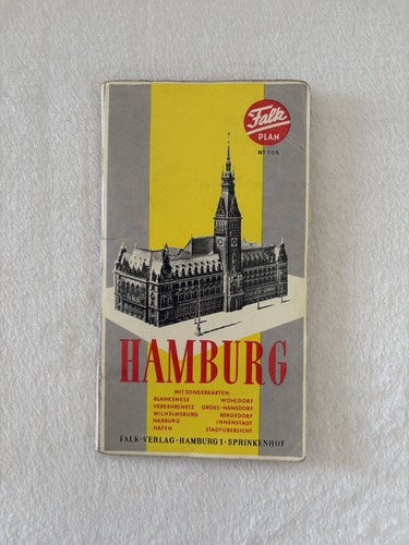 Falk plan hamburg auflage - plan, 25.auflage