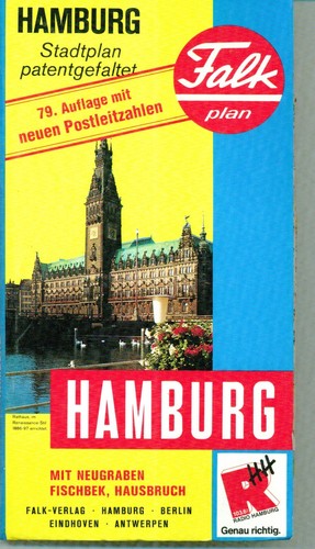 Falk stadtplan von hamburg - von,