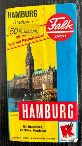 Falk plan hamburg - falk, hamburg,