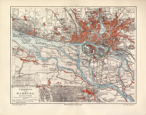 Hamburg umgebung historischer - hamburg,