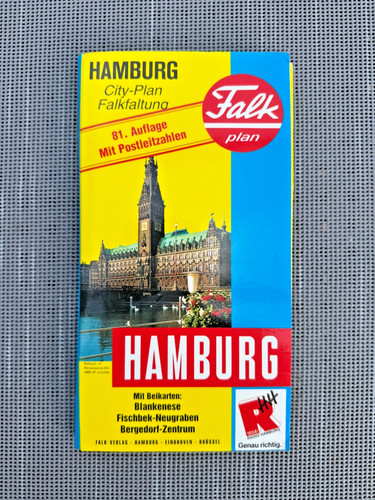 Stadtplan falk plan hamburg - stadtplan,