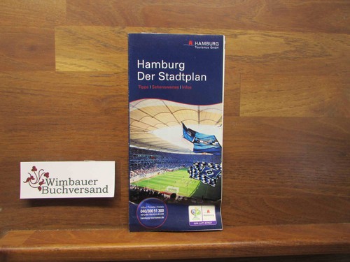 Hamburg der stadtplan - hamburg,