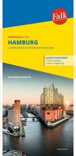 Falk stadtplan extra hamburg - extra,