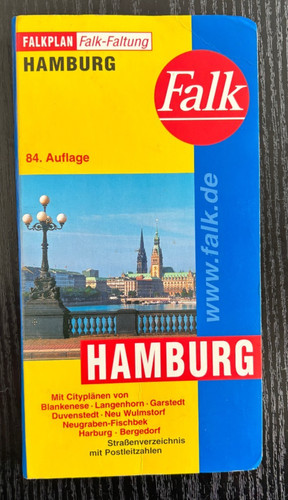 Falk plan hamburg - falk, stadtplan