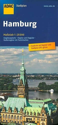 Adac stadtplan hamburg 25 - hamburg, 1:25