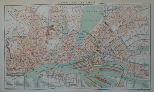 Stadtplan hamburg altona - hamburg,